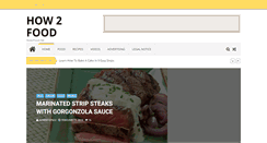 Desktop Screenshot of how2food.net