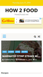 Mobile Screenshot of how2food.net